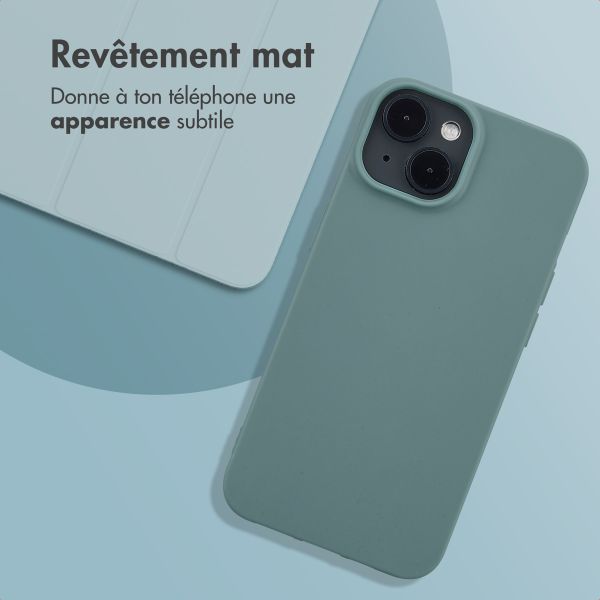 imoshion Coque Couleur Apple iPhone 14 - Pine Green