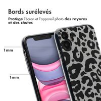 imoshion Coque Design Apple iPhone 11 - Leopard Transparent