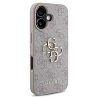 Guess Coque 4G Metal Logo iPhone 16 - Rose