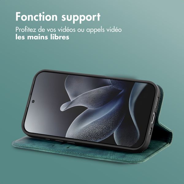 imoshion Étui de téléphone portefeuille Slim Motorola Edge 70 - Vert