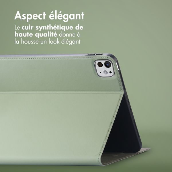 Accezz Coque tablette Classic Apple iPad Pro 11 (2025) M5 / (2024) M4 - Vert