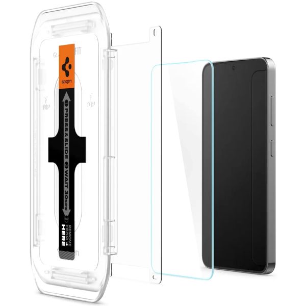 Spigen Protection d'écran en verre trempé GLAStR Fit + Applicator 2-pack Samsung Galaxy S24 Plus / S25 Plus