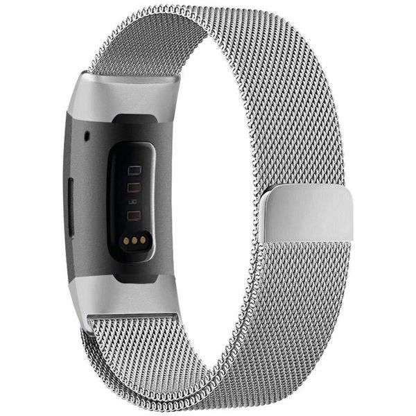 imoshion Milanais Watch bracelet Fitbit Charge 3 / 4 - Argent