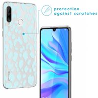 imoshion Coque Design Huawei P30 Lite - Léopard - Bleu