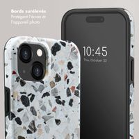 Selencia Coque arrière Vivid Tough iPhone 15  - Chic Terazzo