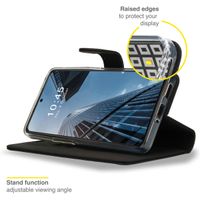 Accezz Étui de télephone Wallet Oppo Reno 8 Pro 5G - Noir