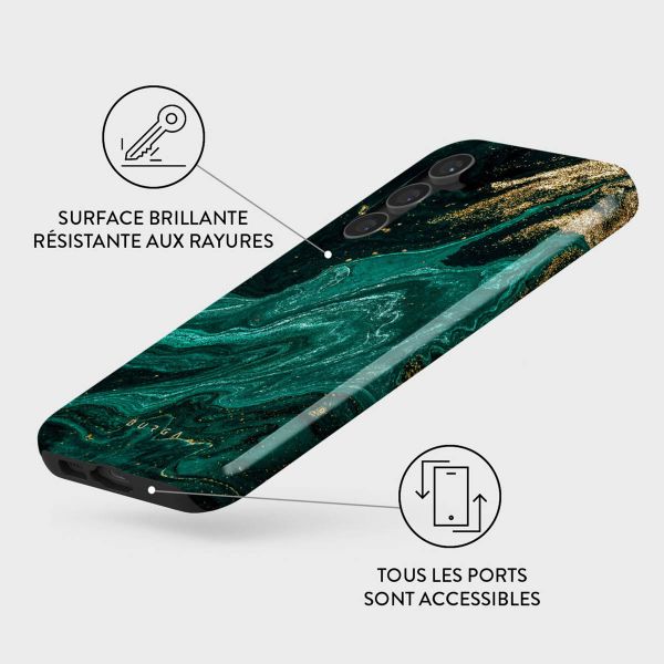 Burga Coque arrière Tough Samsung Galaxy S23 FE - Emerald Pool