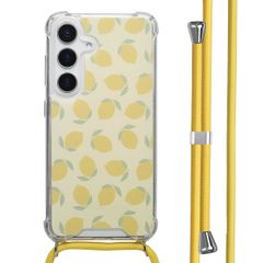 imoshion Coque Design avec cordon Samsung Galaxy S25 - Citrus Dream