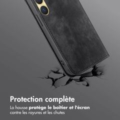 imoshion Étui de téléphone portefeuille Slim Samsung Galaxy S24 / S25 - Noir