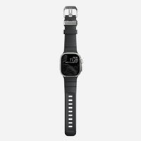 Nomad Bracelet Rocky Point Apple Watch Series 1 t/m 11 / SE / Ultra (44/45/46/49 mm) - Storm / Titanium