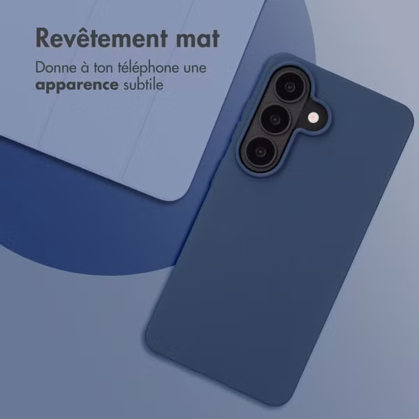 imoshion Coque Couleur Samsung Galaxy S26 Plus - Bleu foncé