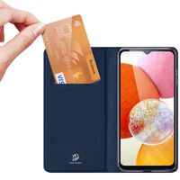 Dux Ducis Étui de téléphone Slim Samsung Galaxy A14 (5G/4G) - Bleu foncé