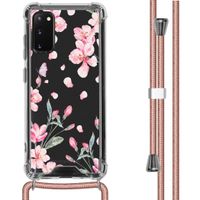 imoshion Coque Design avec cordon Samsung Galaxy S20 - Blossom Watercolor