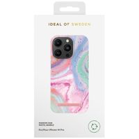 iDeal of Sweden Coque Fashion iPhone 14 Pro - Pastel Marble