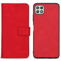 imoshion Etui de téléphone 2-en-1 amovible Galaxy A22 (5G) - Rouge