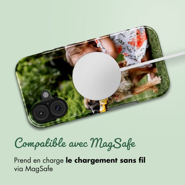 Concevez votre propre coque Tough avec MagSafe Apple iPhone 17 - Blanc