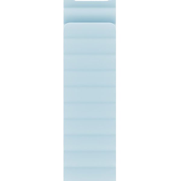 Holdit Bracelet en silicone magnétique Apple Watch Series 1 - 9 / SE (38/40/41 mm) | Series 10 / 11 (42 mm) - Mineral Blue / Grey