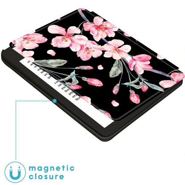 imoshion Design Slim Hard Sleepcover Amazon Kindle (2024) / Amazon Kindle (2022) 11th gen - Blossom