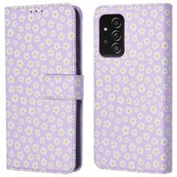 imoshion ﻿Étui de téléphone portefeuille Design Samsung Galaxy A52(s) (5G/4G) - White Daisy