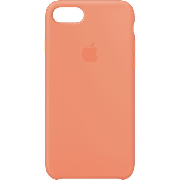 Apple Coque en silicone Apple iPhone SE (2022 / 2020) / 8 / 7 - Peach