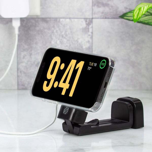 Scosche Travel Mount avec MagSafe – Support téléphone – Réglable – Magnétique – Noir