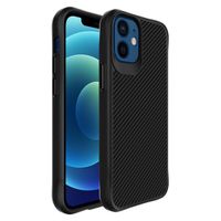 imoshion Coque Rugged Hybrid Carbon Apple iPhone 12 Mini - Noir