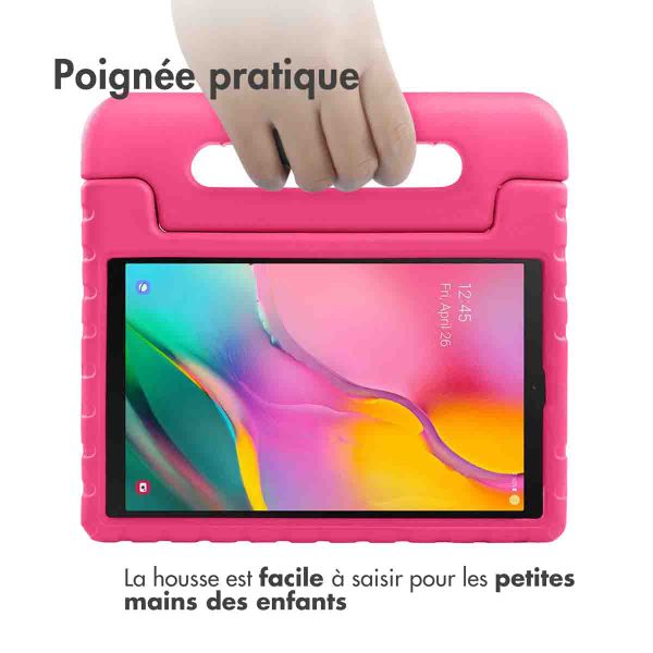 imoshion Coque kidsproof avec poignée Galaxy Tab A 10.1 (2019) - Rose