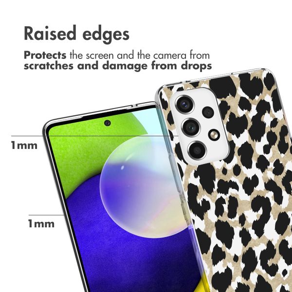 imoshion Coque Design Samsung Galaxy A53 - Golden Leopard