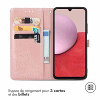imoshion Etui de télephone Mandala Samsung Galaxy A14 (5G/4G) - Rose Doré