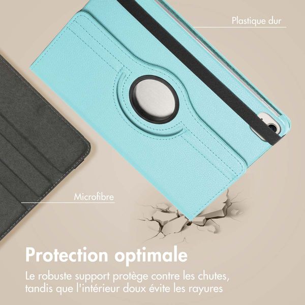 imoshion Coque tablette rotatif à 360° Apple iPad Air 13 pouces (2026) M4 / (2025) M3 / (2024) M2 - Bleu clair