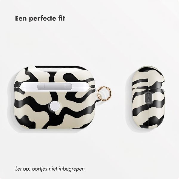 Selencia Coque Vivid  Apple AirPods Pro 2 - Art Wave Black