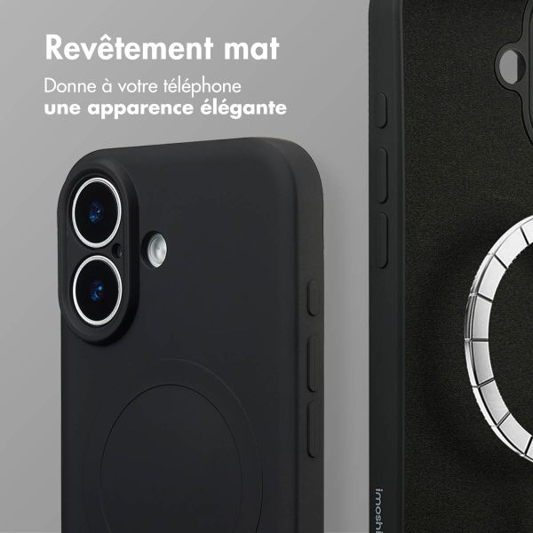 imoshion Coque Couleur avec MagSafe Apple iPhone 17 - Noir