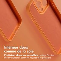 imoshion Coque Couleur avec MagSafe Apple iPhone 14 Pro - Neon Orange
