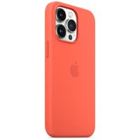 Apple Coque en silicone MagSafe iPhone 13 Pro - Nectarine