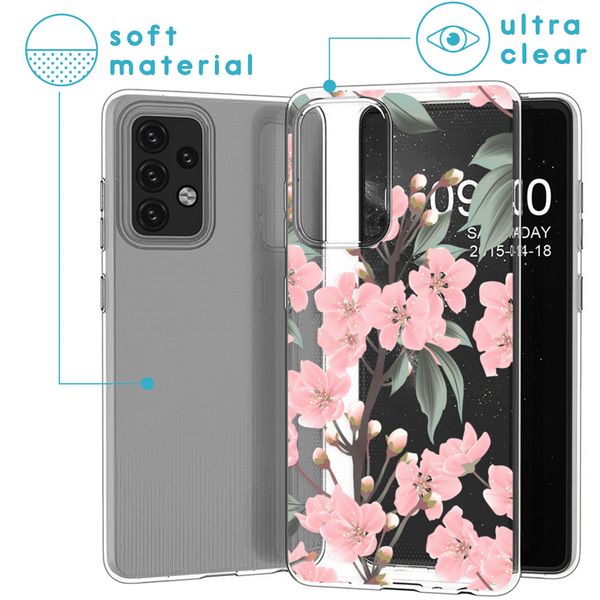 imoshion Coque Design Samsung Galaxy A52(s) (5G/4G) - Cherry Blossom