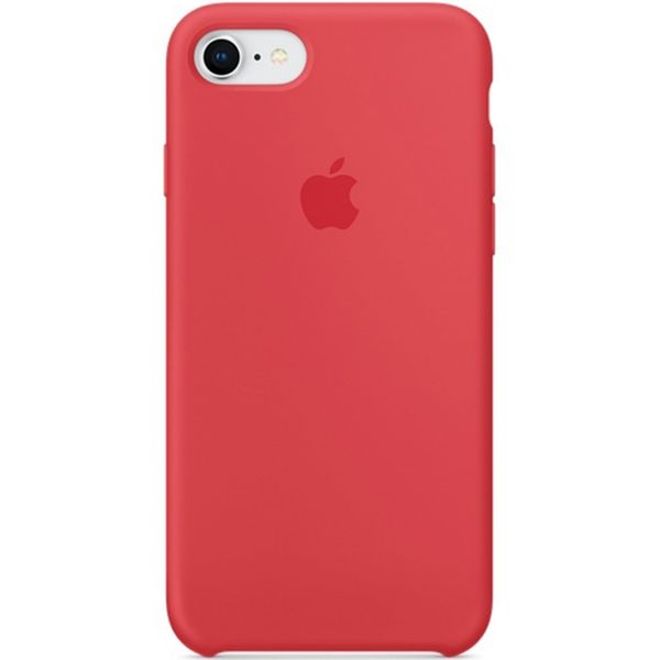 Apple Coque en silicone Apple iPhone SE (2022 / 2020) / 8 / 7 - Red Raspberry