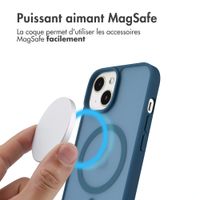 imoshion Coque Color Guard avec MagSafe iPhone 13 / 14 - Bleu foncé