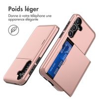 imoshion Coque arrière avec porte-cartes Samsung Galaxy S24 Plus - Rose Doré