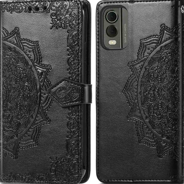 imoshion Etui de téléphone portefeuille Mandala Nokia C32 - Noir