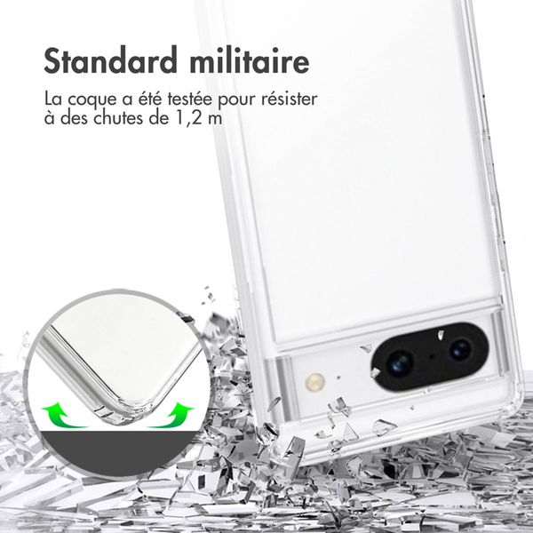 Accezz Coque Xtreme Impact Google Pixel 8 - Transparent
