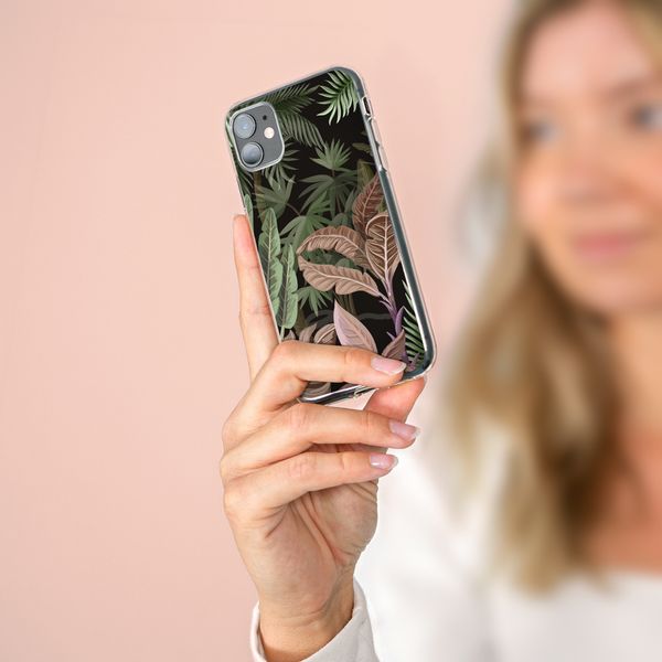 imoshion Coque Design Samsung Galaxy A41 - Jungle - Vert / Rose