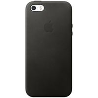 Apple Coque Leather Apple iPhone SE (2016) / 5 / 5s - Noir