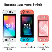 imoshion Protection d'écran en verre trempé Nintendo Switch OLED