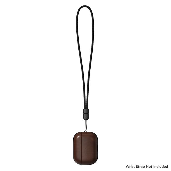 Nomad Coque Horween Leather Apple AirPods Pro 2 - Rustic Brown