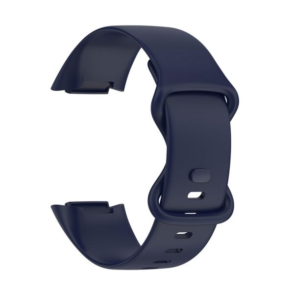 imoshion Bracelet silicone Fitbit Charge 5 / Charge 6 - Taille S - Bleu foncé