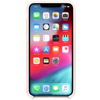 Apple Coque en silicone Apple iPhone Xs Max - Pink Sand