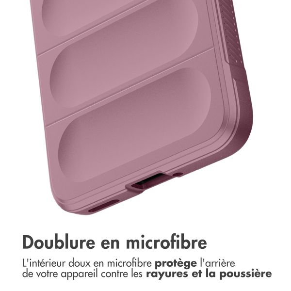 imoshion Coque arrière EasyGrip Oppo Reno 12 Pro - Violet