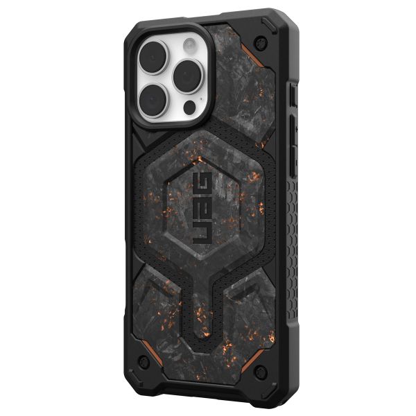 UAG Coque arrière Monarch Pro Apple iPhone 16 Pro Max - Forged Carbon