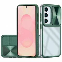 imoshion Coque arrière Camslider Samsung Galaxy S25 - Vert foncé