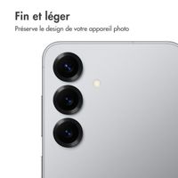 imoshion Lot de 2 protections d'objectif de caméra Samsung Galaxy S25 - Silver Shadow